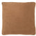 J-line - Kussen Geweefd Leder Camel - 45x45x7cm