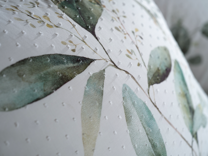 Heckett Lane Dekbedovertrek Katoen Clip-Sheared Eduardo - White