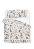 Zo Home Dekbedovertrek Flanel Autunno - natural