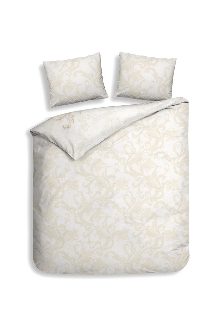 Heckett Lane Dekbedovertrek Katoen Satijn Lauren - off white