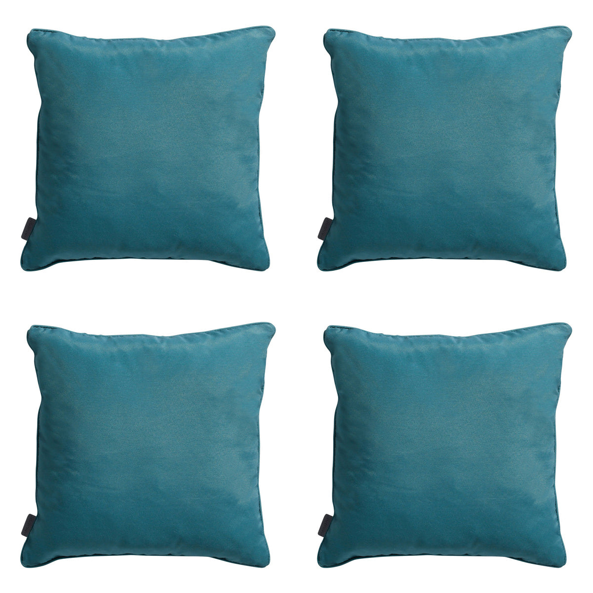 Madison -  Sierkussen Panama sea blue - Ca. 45x45 cm - Set van 4