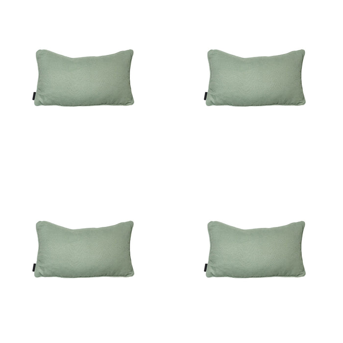 Madison -  Sierkussen Napels kaki - Ca. 30x50 cm - Set van 4