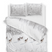 Zo Home Dekbedovertrek Katoen Flanel Snowy - white