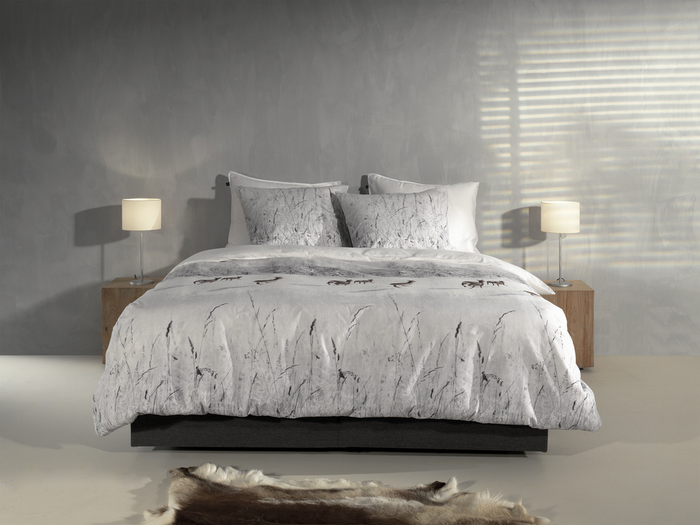 Zo Home Dekbedovertrek Katoen Flanel Snowy - white