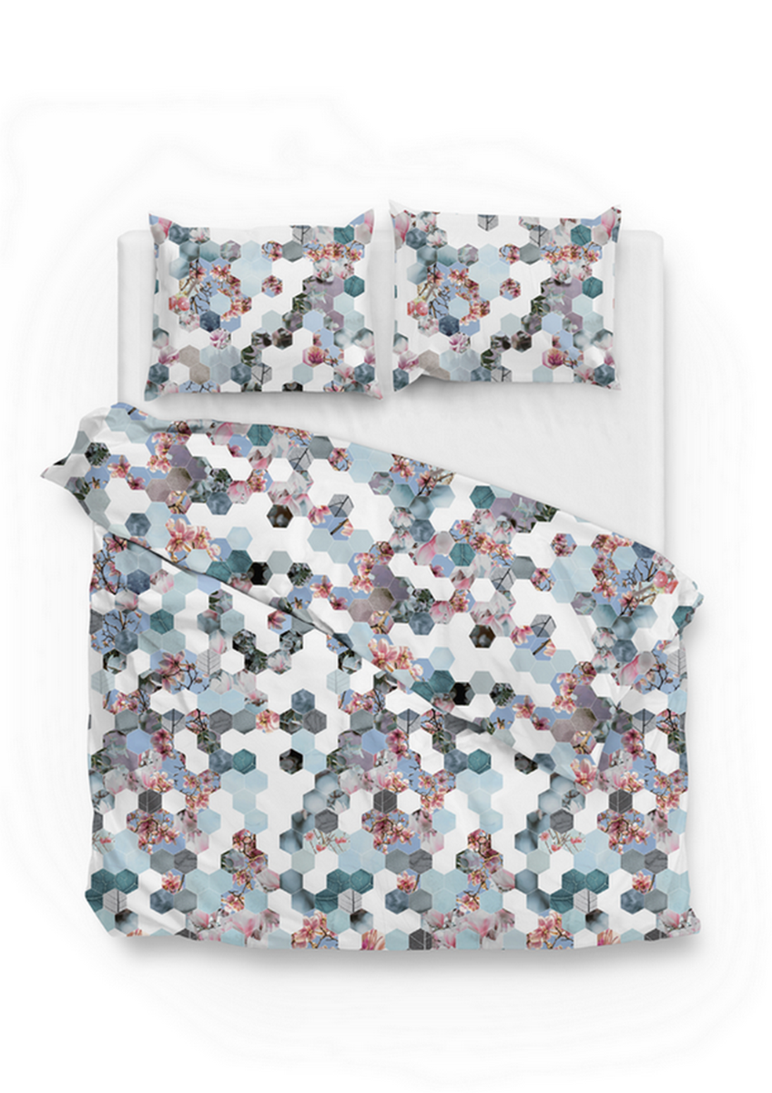 Zo Home Dekbedovertrek Katoen Flanel Vanessa - multi