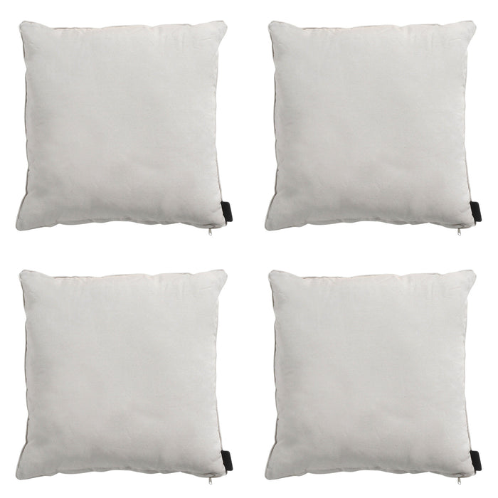 Madison -  Sierkussen Panama linnen - Ca. 45x45 cm - Set van 4