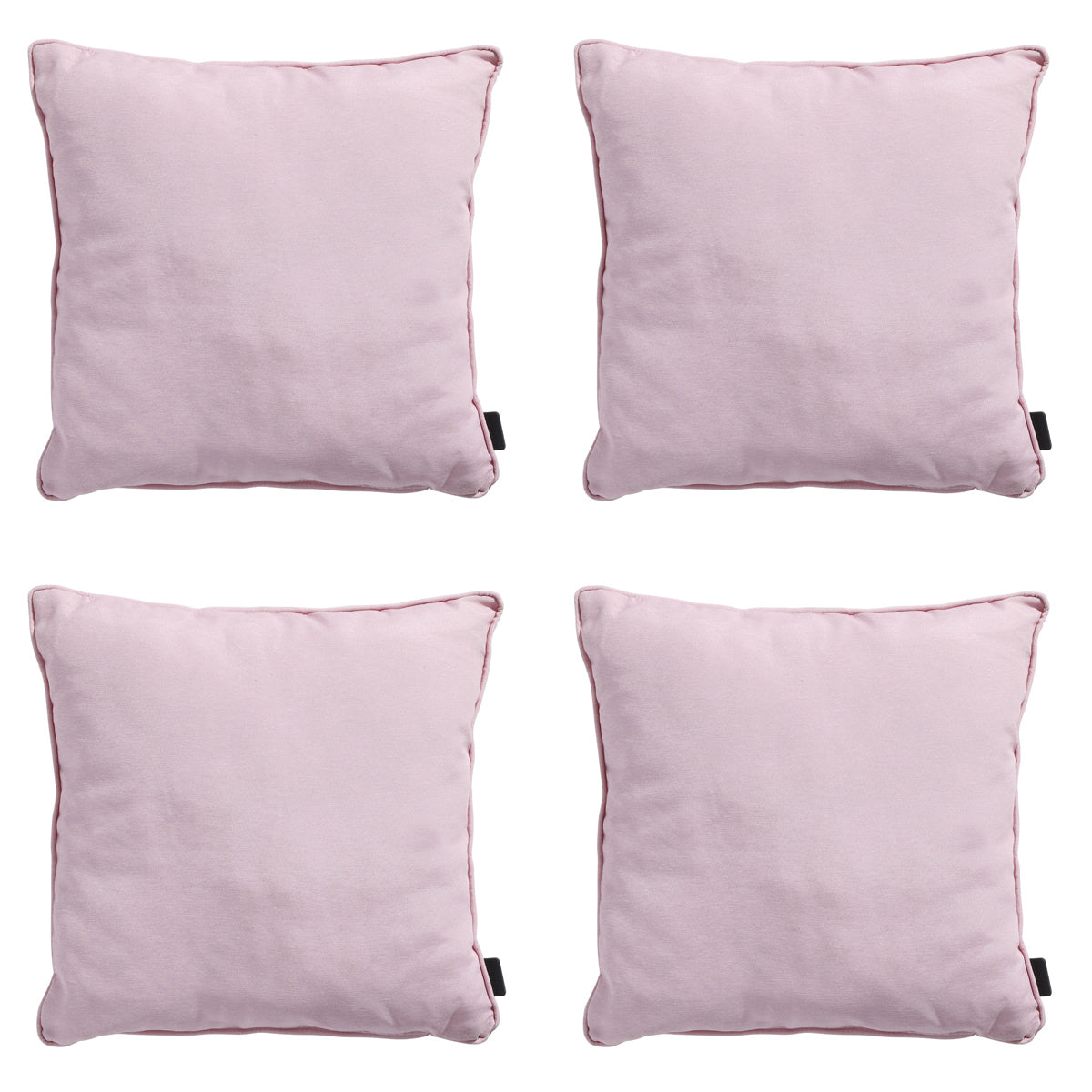 Madison -  Sierkussen Panama soft pink - Ca. 60x60 cm - Set van 4