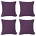 Madison -  Sierkussen Panama purple - Ca. 60x60 cm - Set van 4