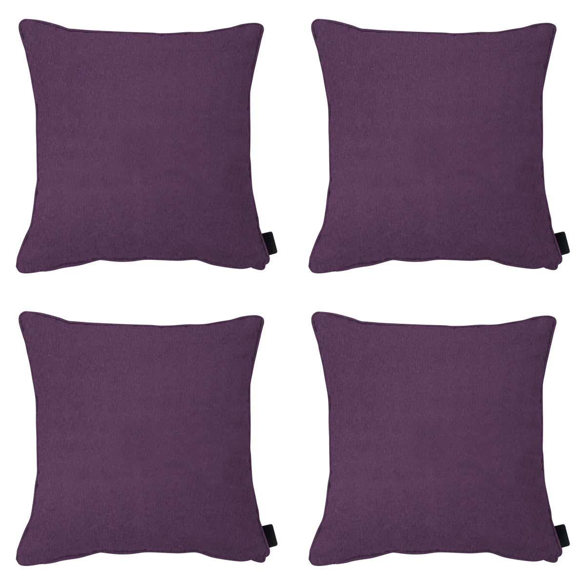 Madison -  Sierkussen Panama purple - Ca. 60x60 cm - Set van 4