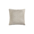 PTMD Suky Taupe Suede Leather Cushion Square L