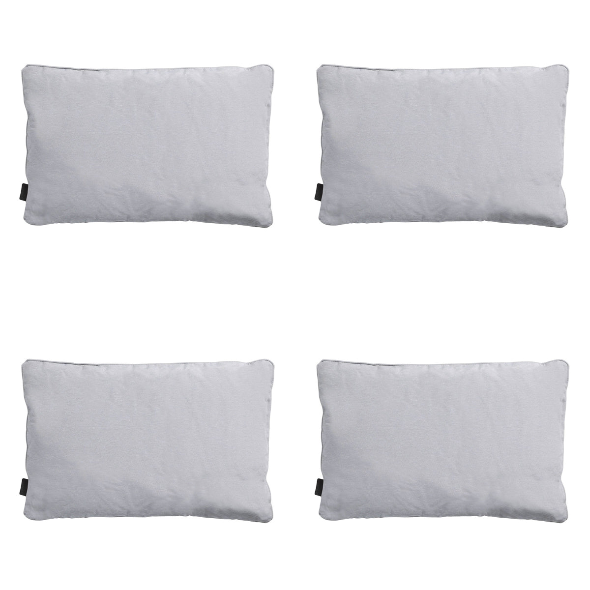 Madison -  Sierkussen Panama light grey - Ca. 40x60 cm - Set van 4