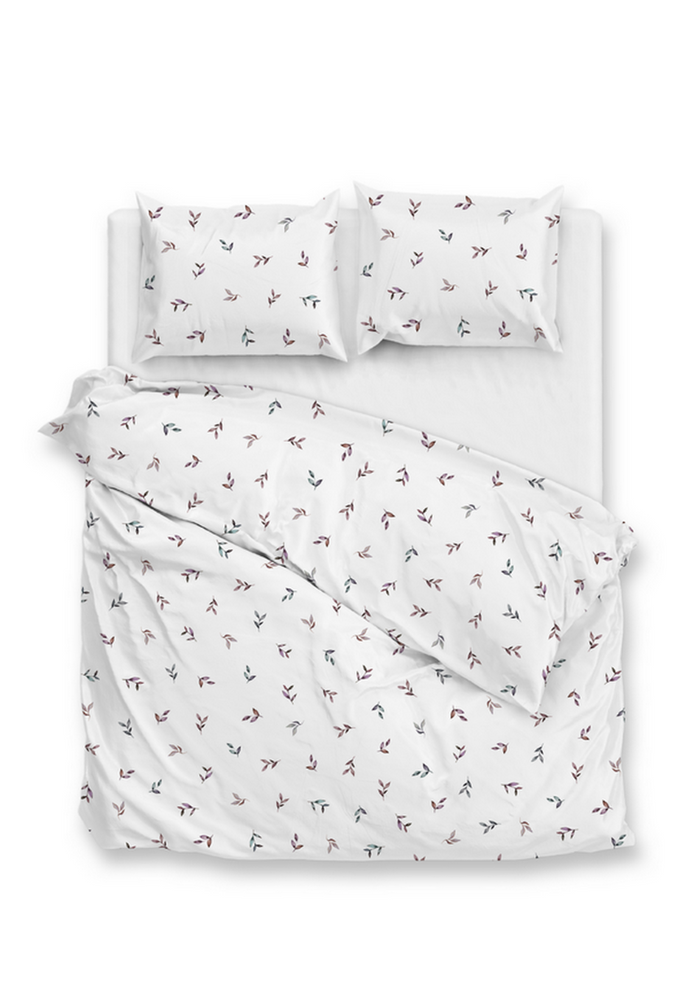 Zo Home Dekbedovertrek Katoen Satijn Sienna - white