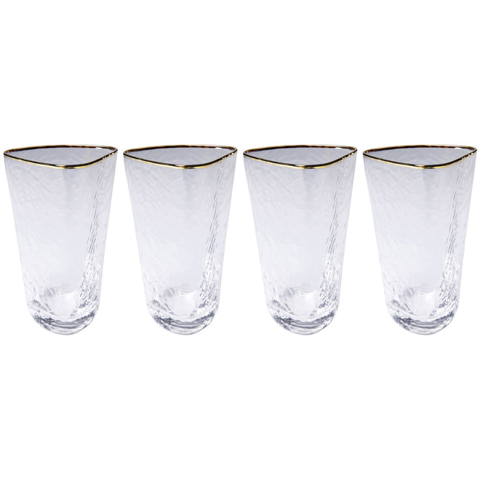 Kare Design Hommage waterglazen - hoog - 4st