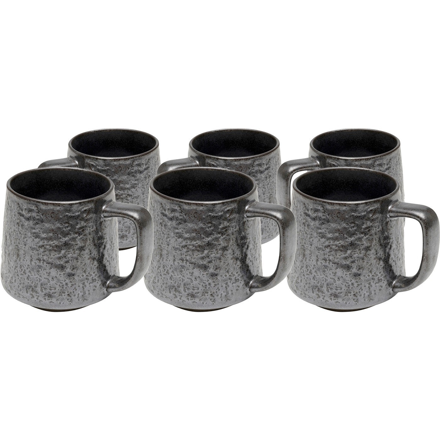 Kare Design Cosmos mokken - zwart - 4st