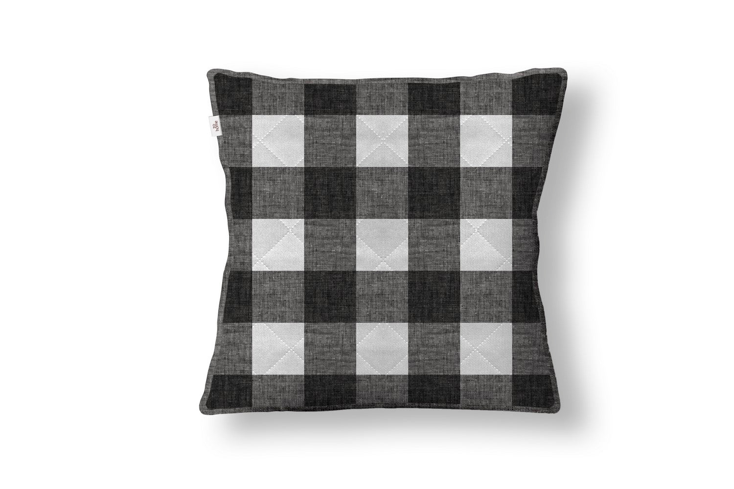 Zo Home Quattro di Lino Sierkussen - dark grey 50x50cm