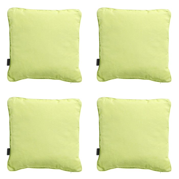 Madison -  Sierkussen Panama lime - Ca. 45x45 cm - Set van 4