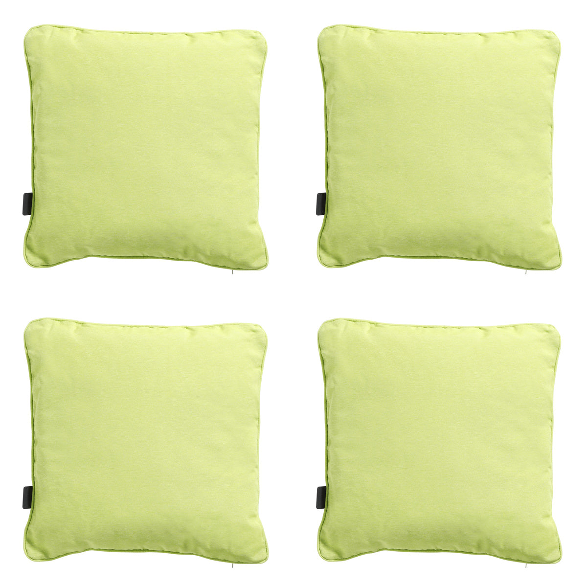 Madison -  Sierkussen Panama lime - Ca. 45x45 cm - Set van 4