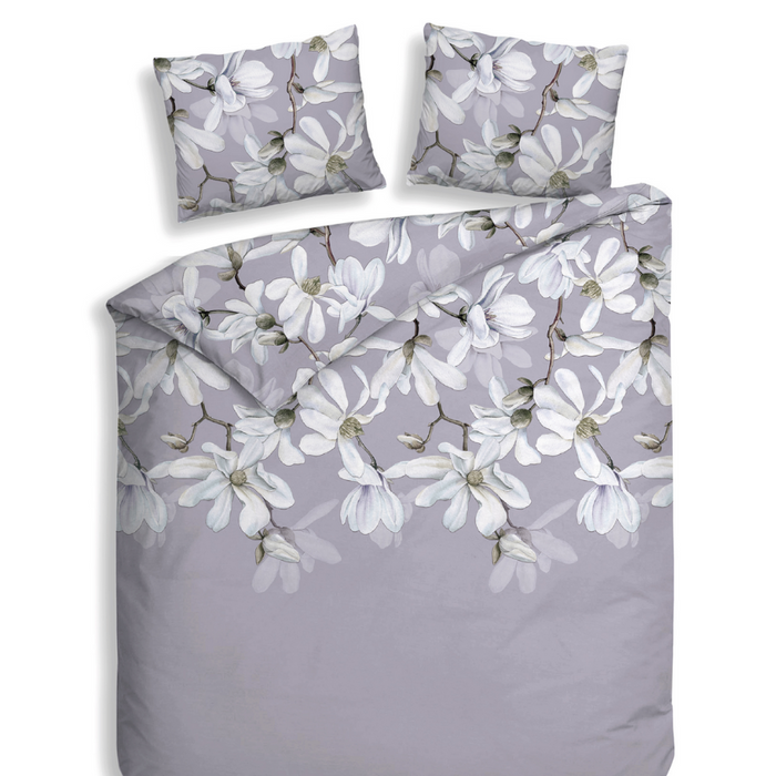 Heckett Lane Dekbedovertrek Flanel Stacey - purple