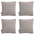 Madison -  Sierkussen Panama jute - Ca. 45x45 cm - Set van 4