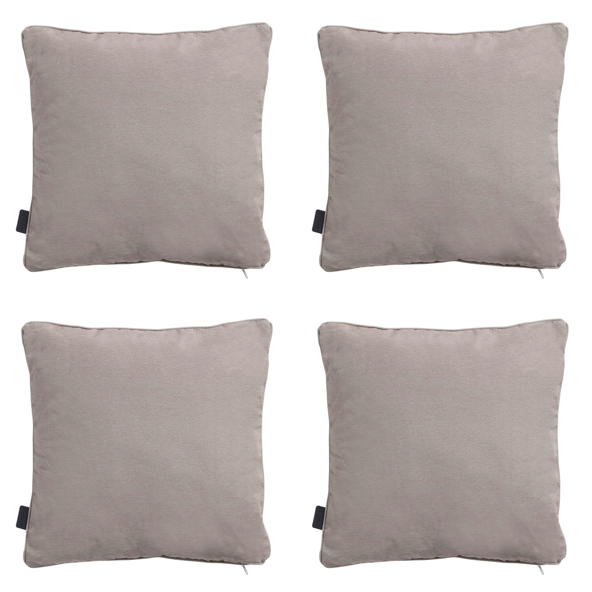 Madison -  Sierkussen Panama jute - Ca. 45x45 cm - Set van 4