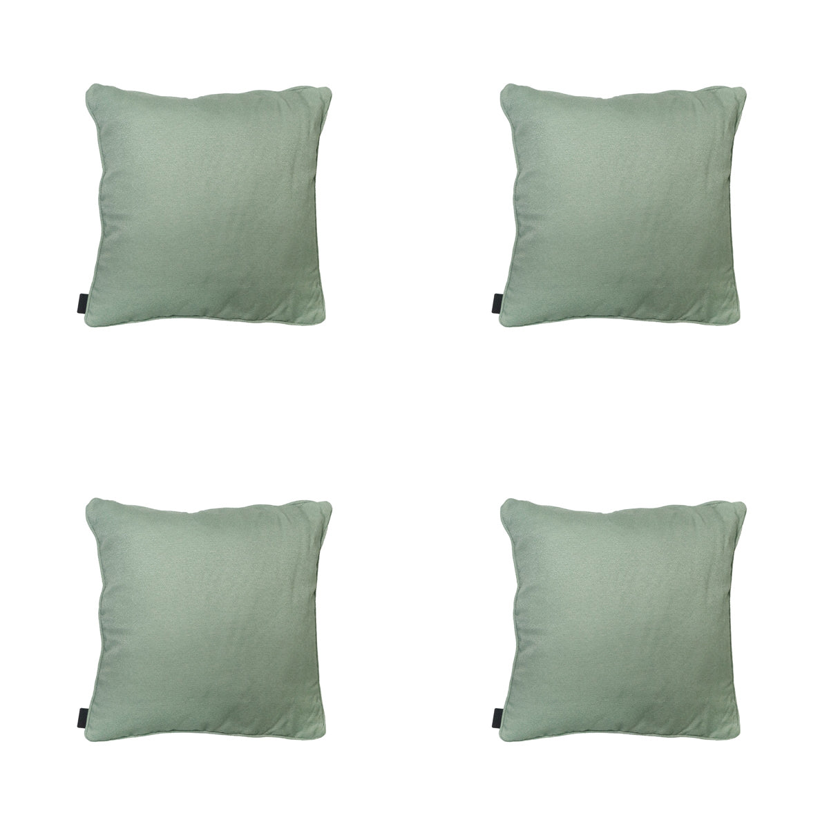 Madison -  Sierkussen Napels kaki - Ca. 50x50 cm - Set van 4