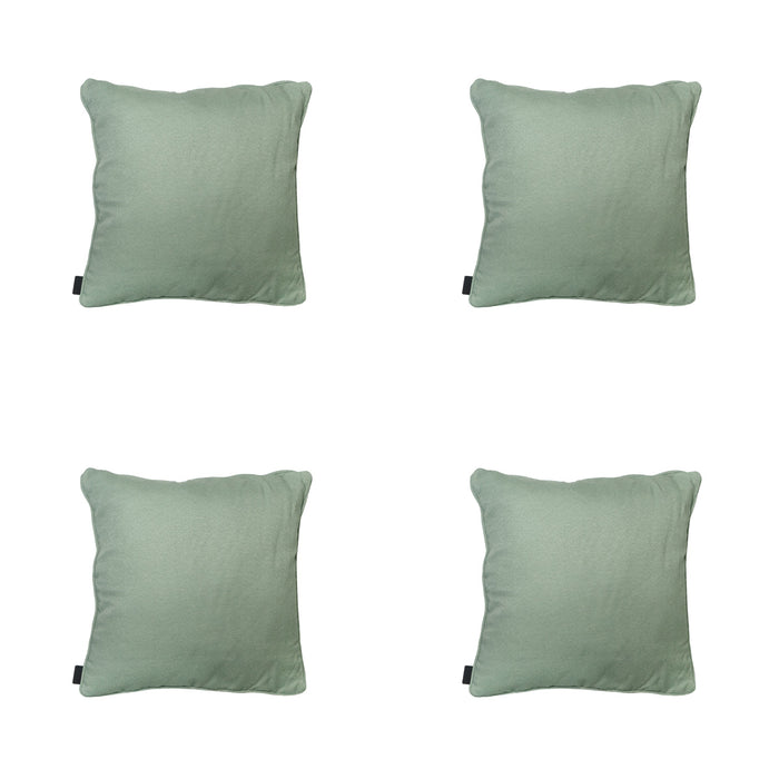 Madison -  Sierkussen Napels kaki - Ca. 50x50 cm - Set van 4