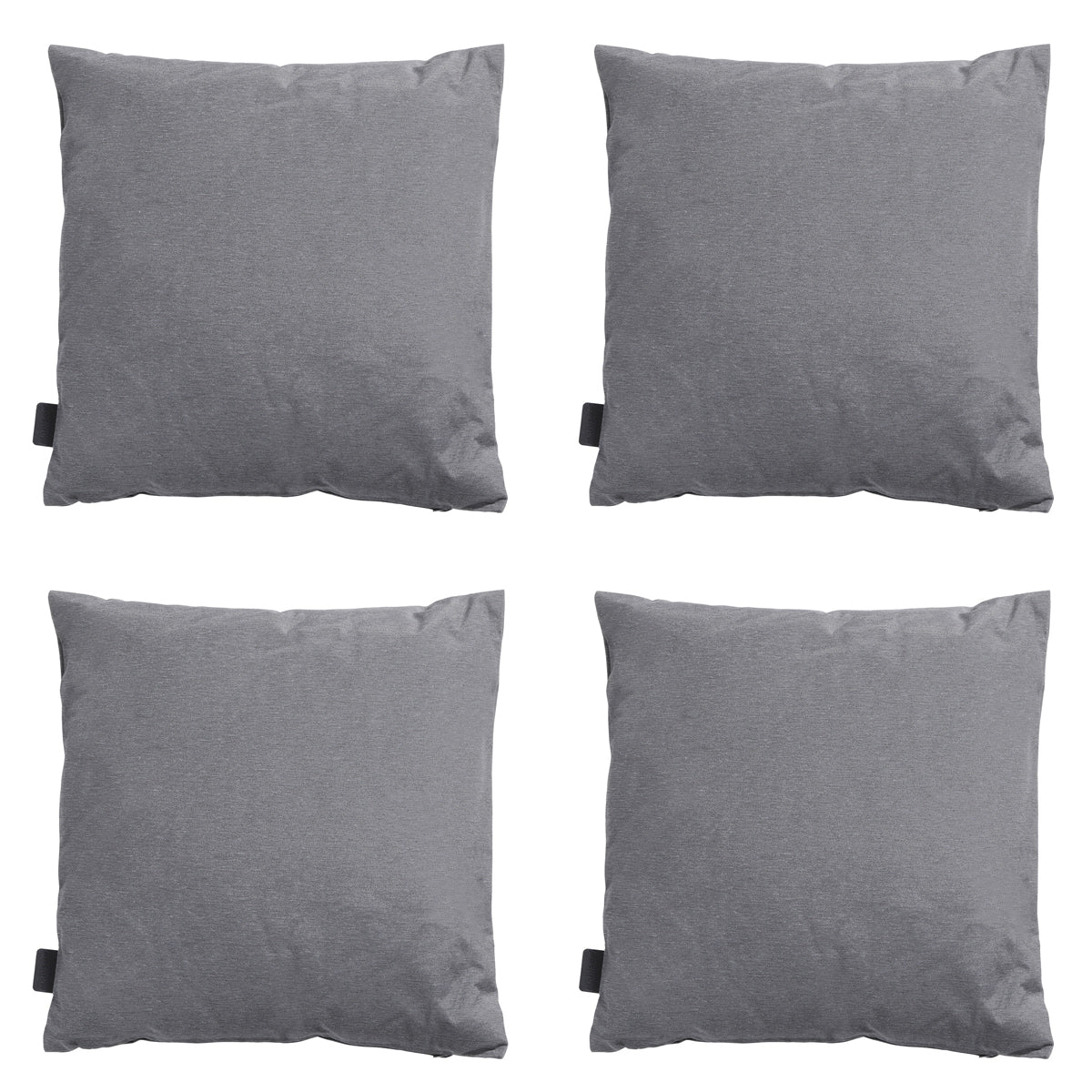 Madison -  Sierkussen Panama grey - Ca. 45x45 cm - Set van 4