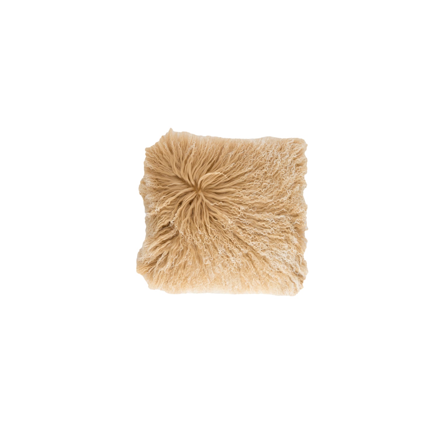 Light & Living - Sierkussen FUZZY - Ø40x10cm - Bruin