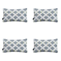 Madison -  Sierkussen Trivia grey - Ca. 30x50 cm - Set van 4