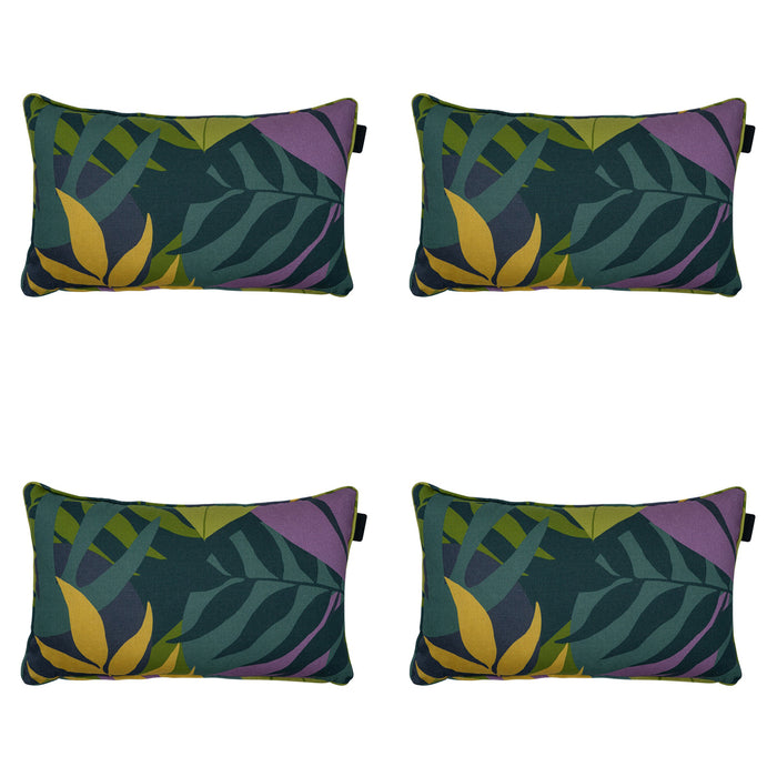 Madison -  Sierkussen Iven green - Ca. 30x50 cm - Set van 4