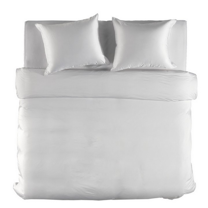 Yellow Dekbedovertrek Bamboo - quartz white