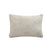 PTMD Suky Taupe Suede Leather Cushion Rectangle