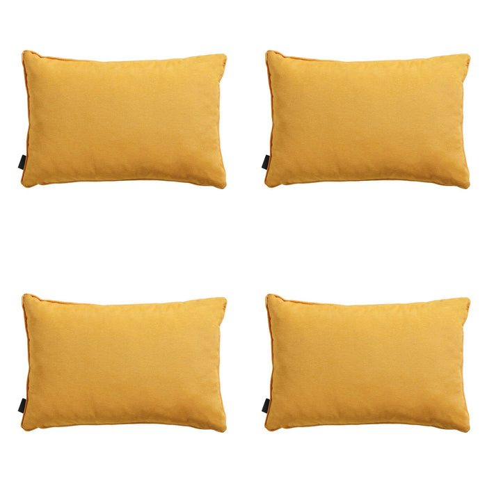Madison -  Sierkussen Panama golden glow - Ca. 40x60 cm - Set van 4