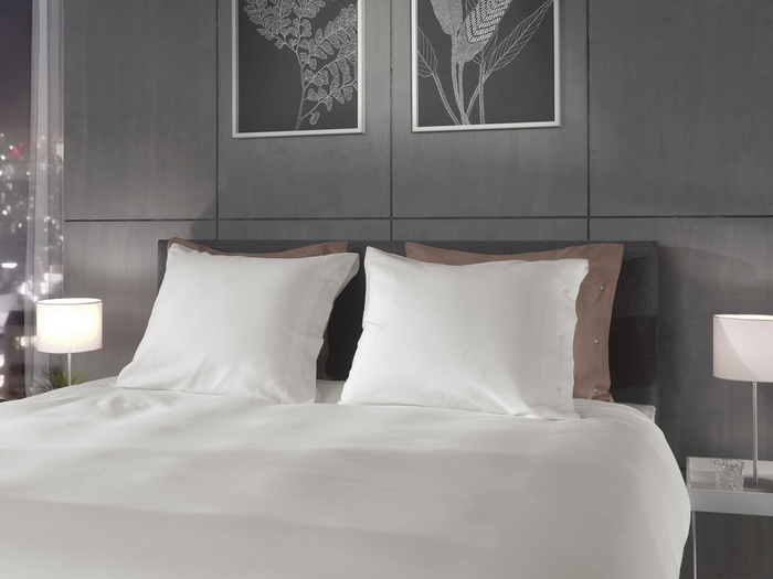 Yellow Dekbedovertrek Katoen Cialda - bone white