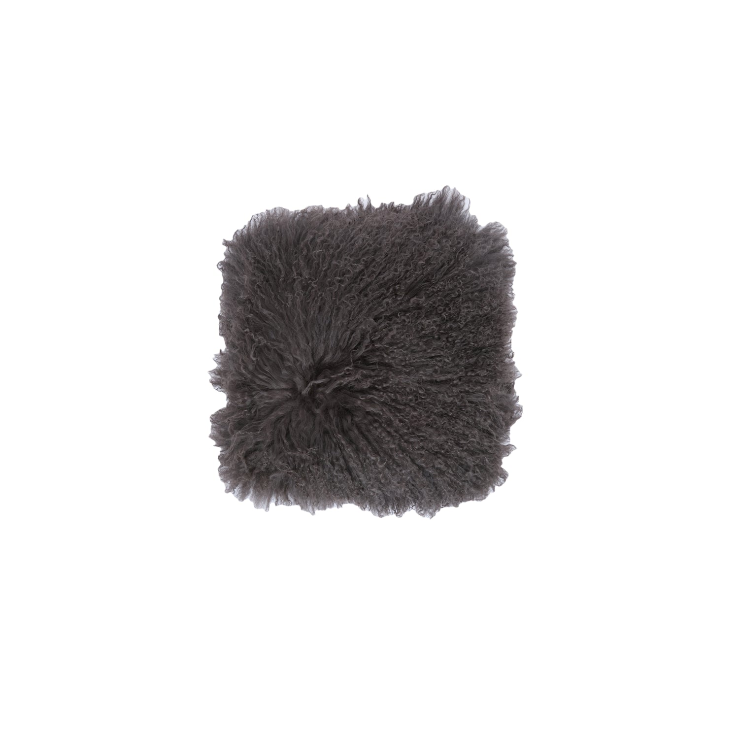 Light & Living - Sierkussen FUZZY - Ø40x10cm - Bruin