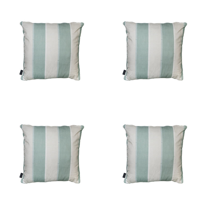 Madison -  Sierkussen Banda kaki - Ca. 50x50 cm - Set van 4