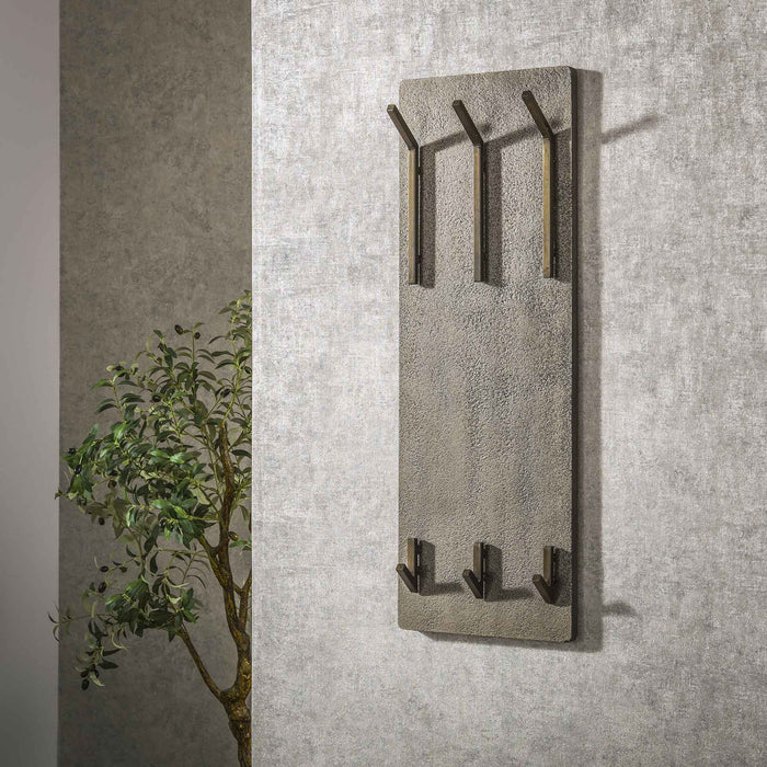 Davidi Design Ferro Brons Kapstok 2x3 Haken Hoog