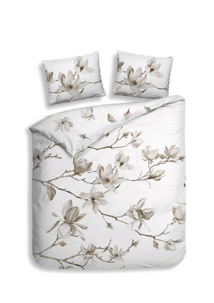 Heckett Lane Dekbedovertrek Katoen Clip-Sheared Rio - White