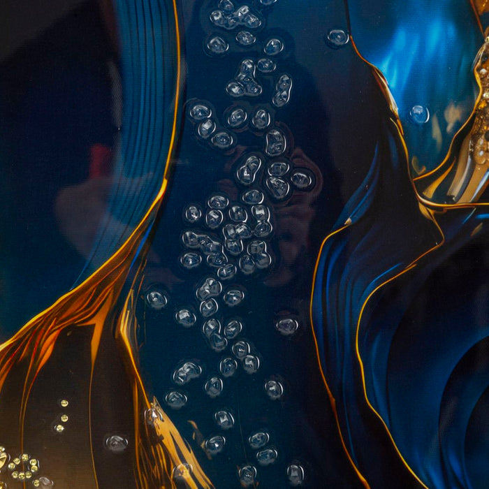 Print op gelakt canvas met lijst 60x4x90 cm