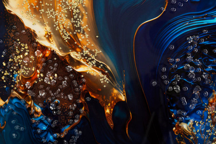 Print op gelakt canvas met lijst 60x4x90 cm