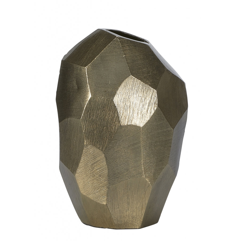 Vaas Miro  - Metaal - 14x21x10cm (BxHxD)