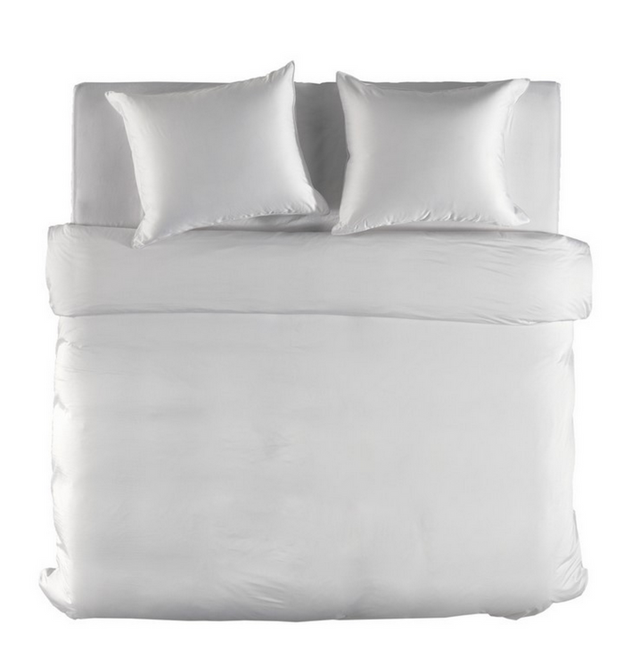 Yellow Dekbedovertrek Bamboo - quartz white