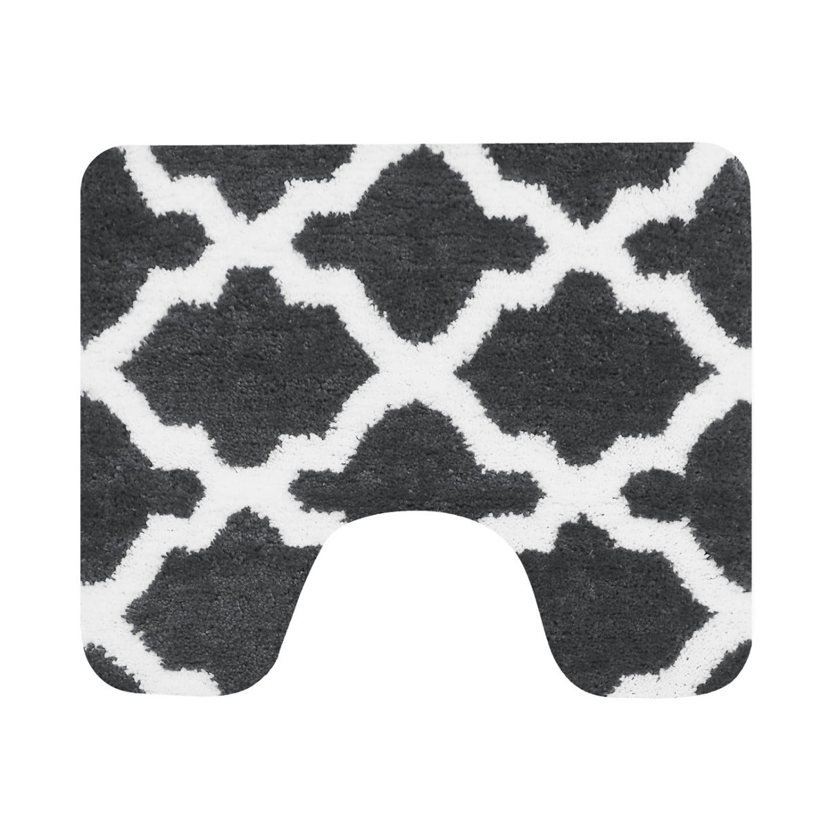 Dutch House Toiletmat Toulon 60x50cm - antraciet