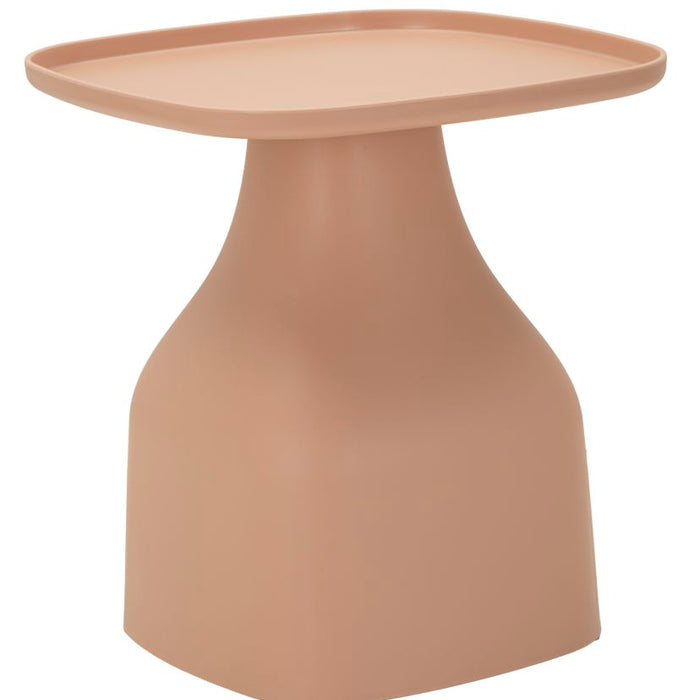 Plastic tafel roze cm 48x48x50