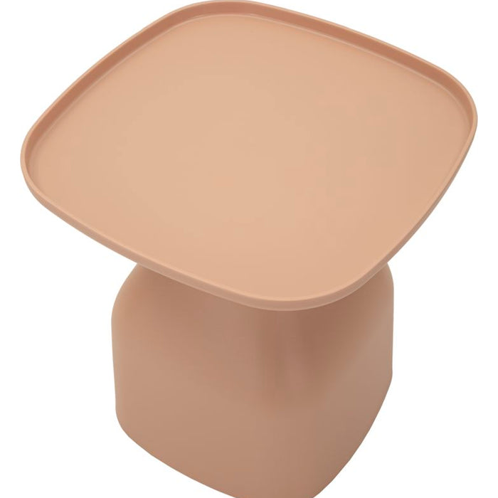 Plastic tafel roze cm 48x48x50