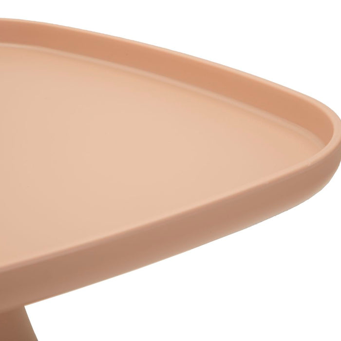 Plastic tafel roze cm 48x48x50