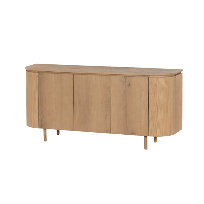 Livingfurn - Dressoir Naturel Eiken - 170x43x81cm - Tobago