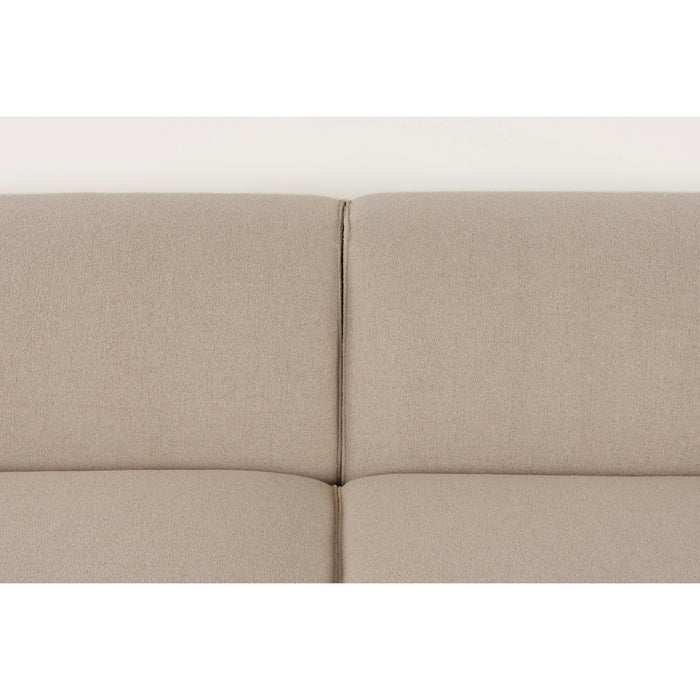 Zuiver Sofa Milka 3-zitsbank Chaise longue Rechts Cappuccino - Beige