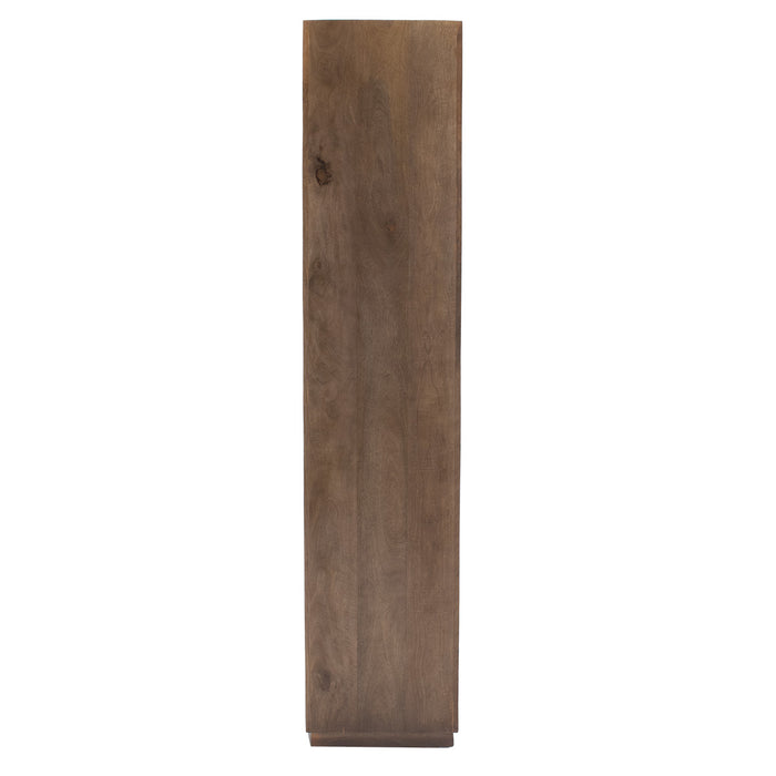 Giga Meubel - Vakkenkast Donkerbruin Hout - 150x45x210cm - Luxurious