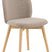 Giga Living - Eetkamerstoel Beige - Monza - Set van 2
